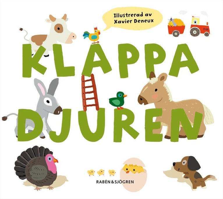 Xavier Deneux - Klappa djuren, Kartonnage