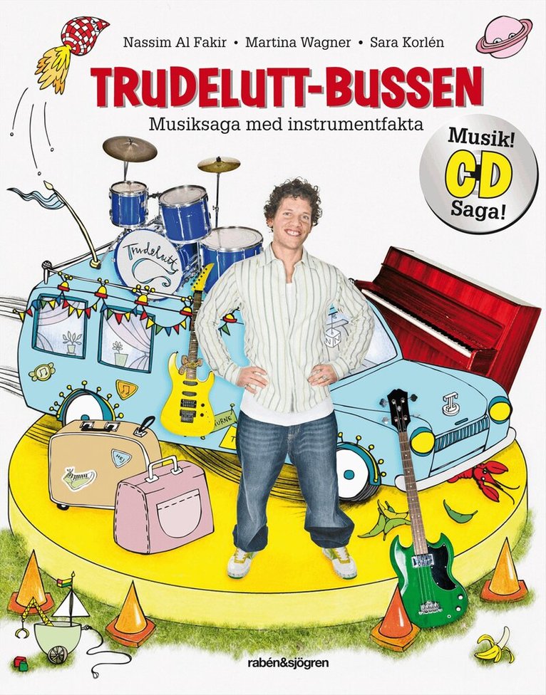 Martina Wagner, Nassim Al Fakir - Trudelutt-bussen : musiksaga med instrumentfakta, Kartonnage