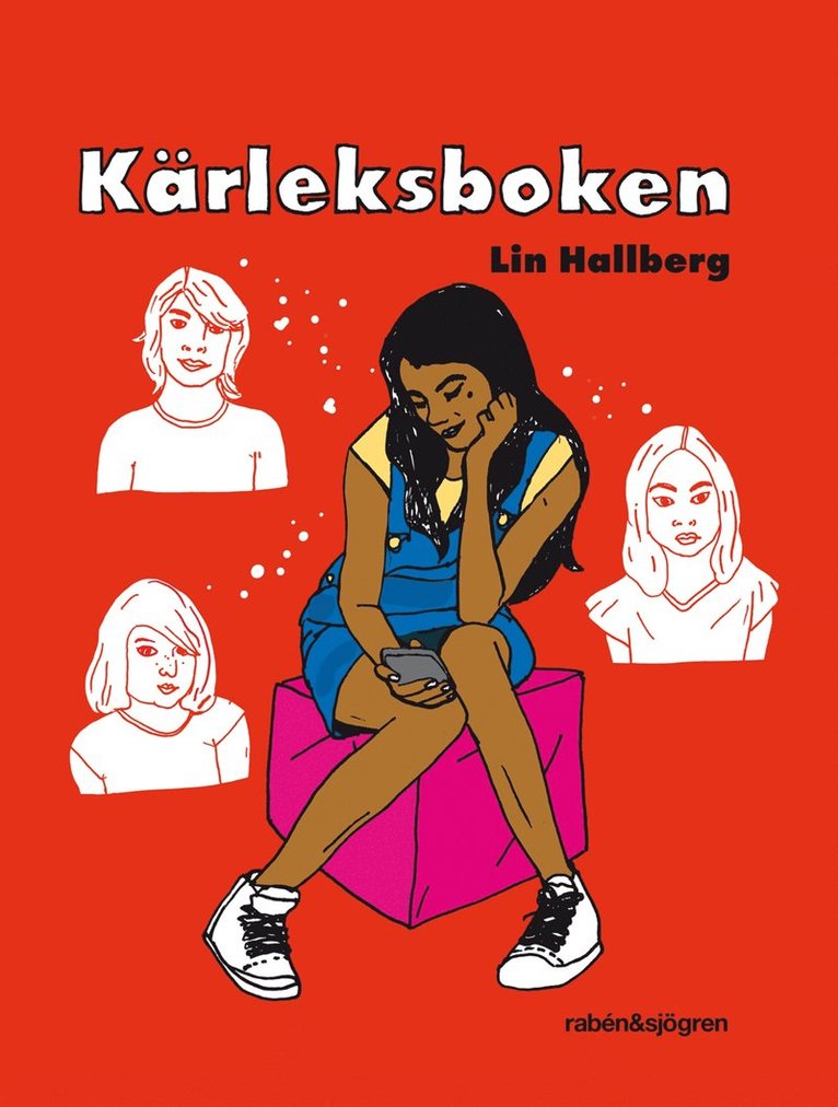 Lin Hallberg - Kärleksboken, Kartonnage