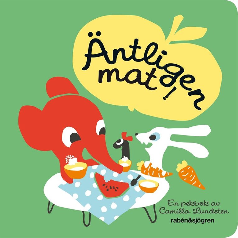 Camilla Lundsten - Äntligen mat!, Kartonnage