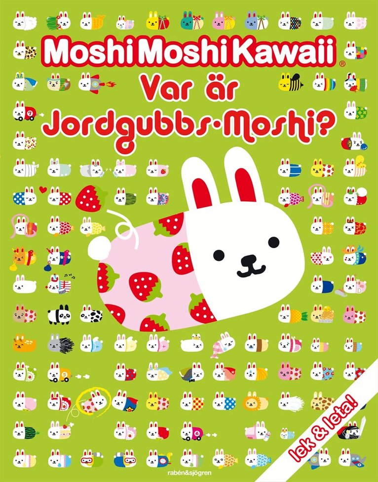 Plus Licens - Var är Jordgubbs-Moshi?, Kartonnage