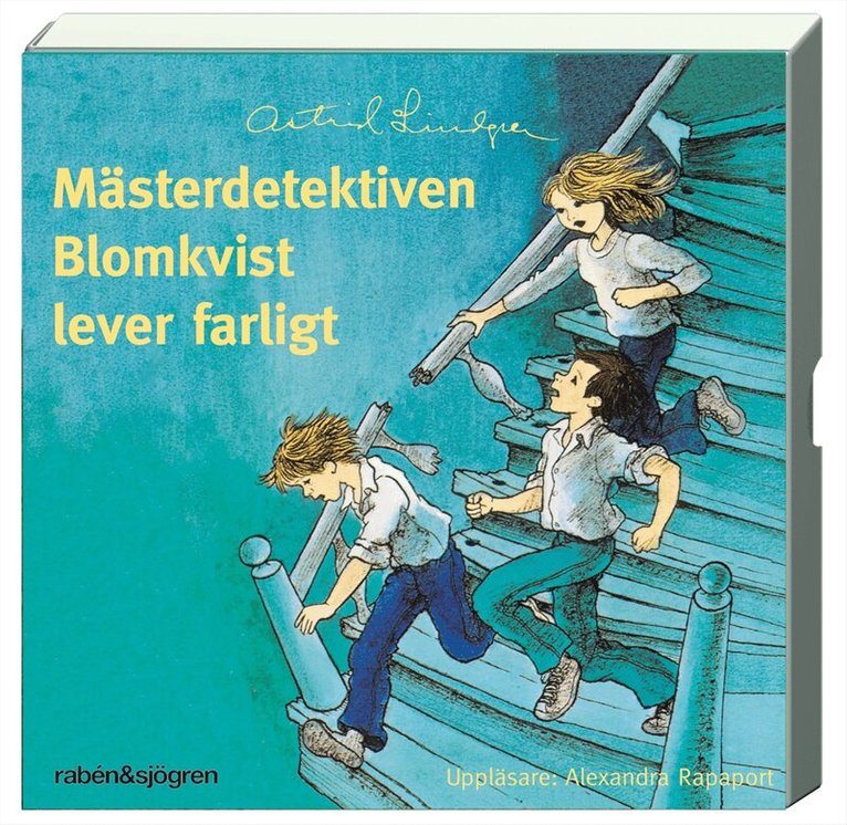 Astrid Lindgren - Mästerdetektiven Blomkvist lever farligt, CD-bok