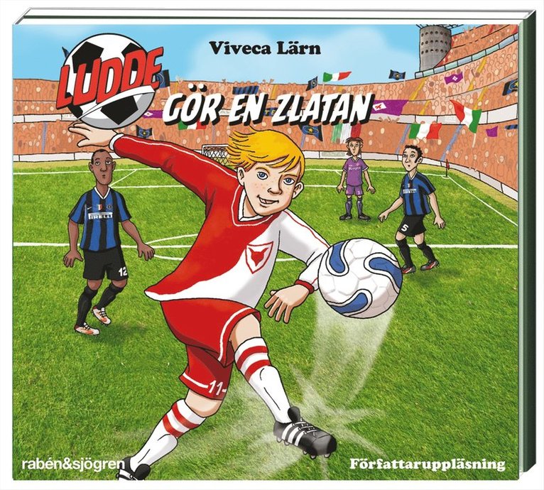 Viveca Lärn - Ludde gör en Zlatan, CD-bok