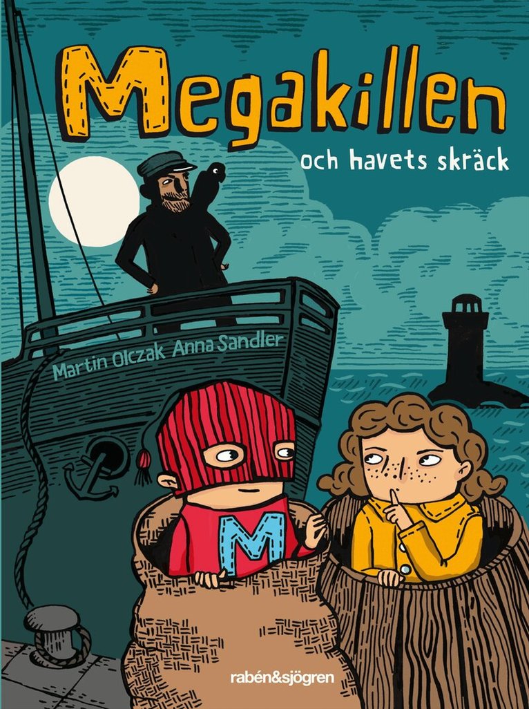 Martin Olczak - Megakillen och havets skräck, Kartonnage