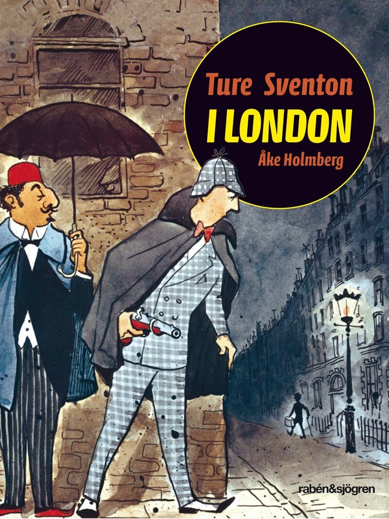 Åke Holmberg - Ture Sventon i London, Kartonnage