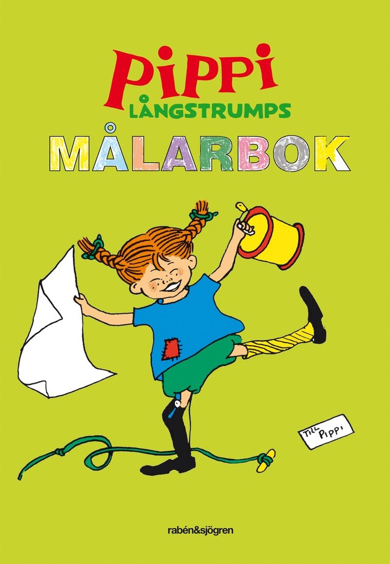 Astrid Lindgren - Pippi Långstrumps målarbok : Målarbok, Övrigt