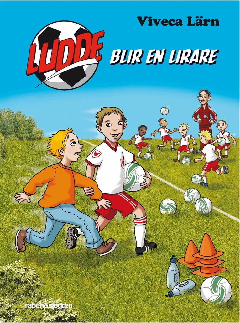 Viveca Lärn - Ludde blir en lirare, Kartonnage