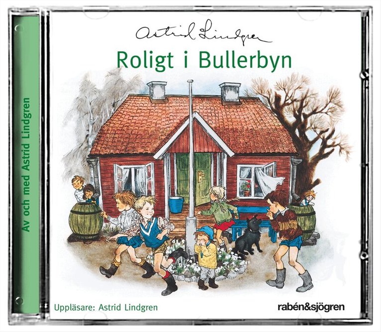 Astrid Lindgren - Roligt i Bullerbyn, CD-bok