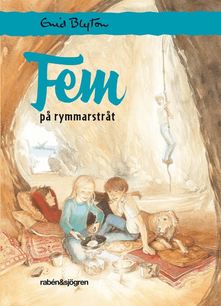 Enid Blyton - Fem på rymmarstråt, Kartonnage