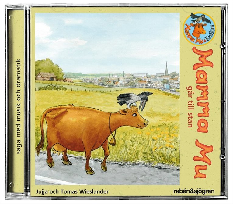 Jujja Wieslander, Tomas Wieslander - Mamma Mu går till stan, CD-bok