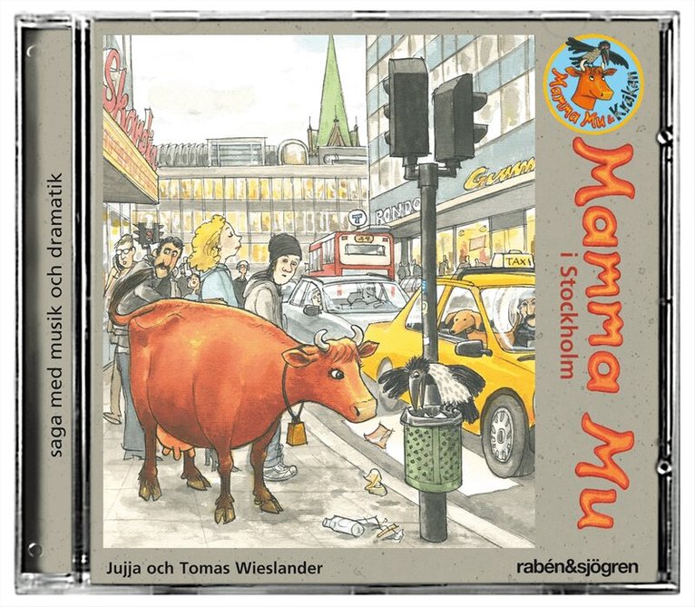 Jujja Wieslander, Tomas Wieslander - Mamma Mu i Stockholm, CD-bok