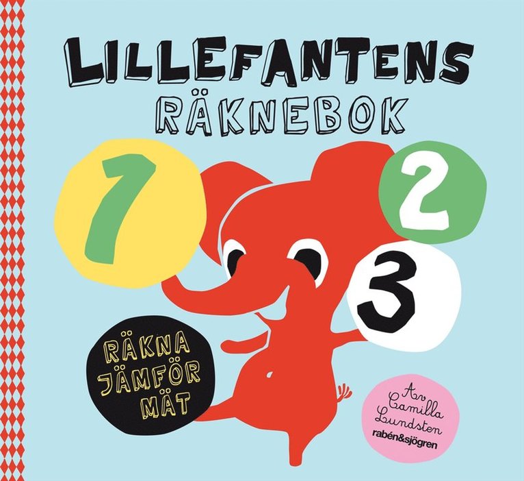 Camilla Lundsten - Lillefantens räknebok, Kartonnage