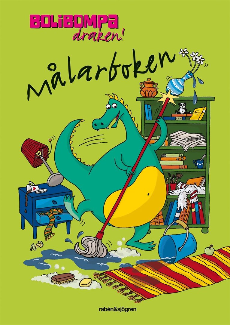 Bolibompa-draken! Målarboken, Häftad