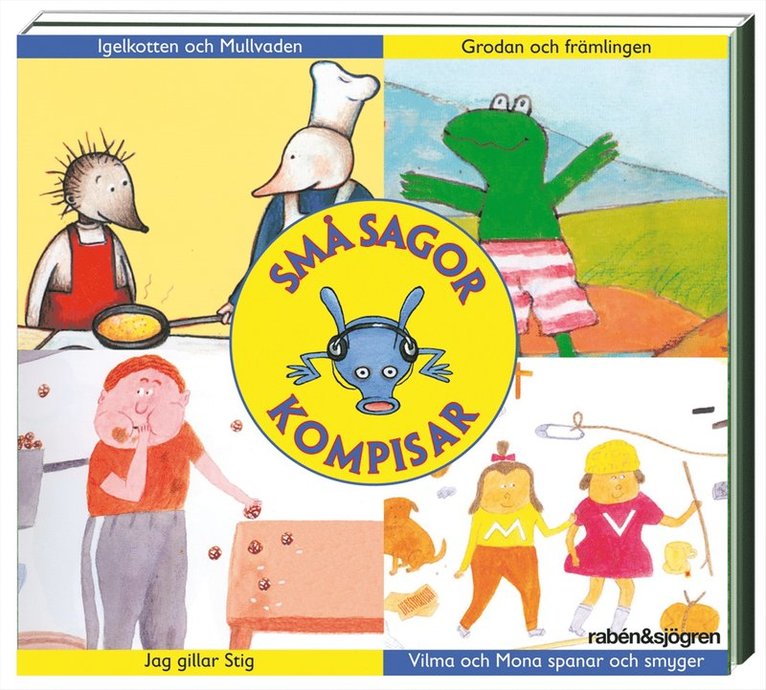 Småsagor - Kompisar, CD-bok