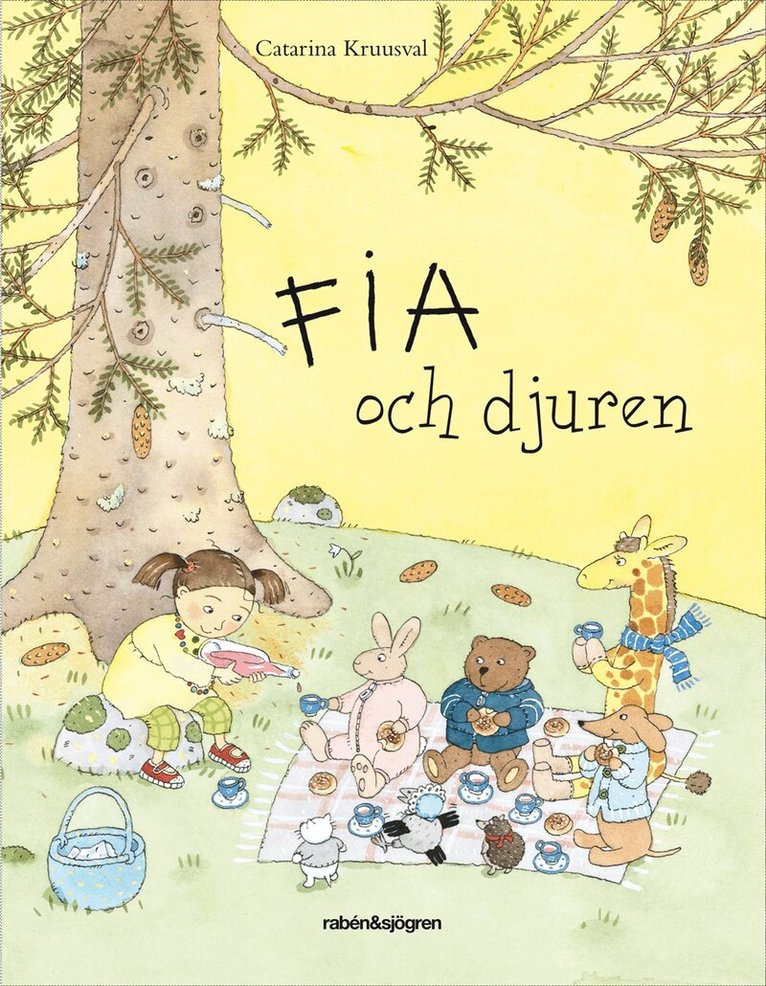 Catarina Kruusval - Fia och djuren, Kartonnage