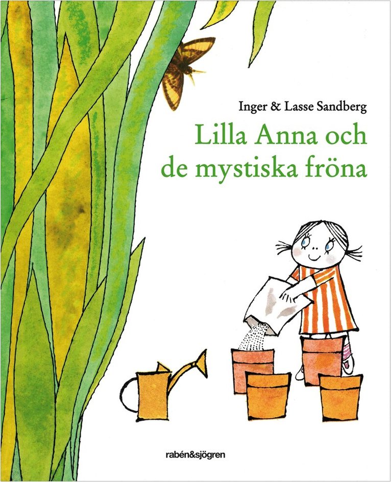 Inger Sandberg - Lilla Anna och de mystiska fröna, Kartonnage