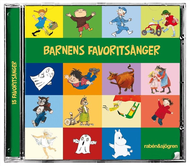 Barnens favoritsånger : 15 favoritsånger, Övrigt