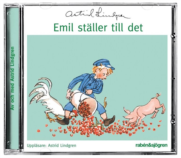Astrid Lindgren - Emil ställer till det, CD-bok