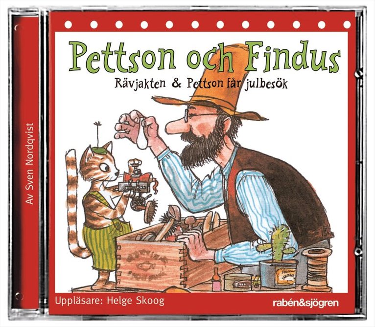 Sven Nordqvist - Rävjakten ; Pettson får julbesök, CD-bok