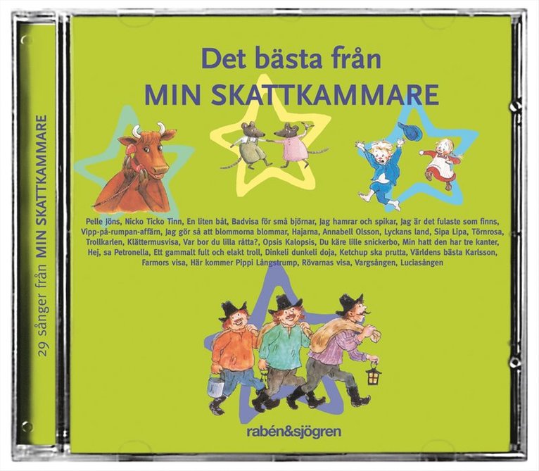 Det bästa från Min Skattkammare, CD-bok
