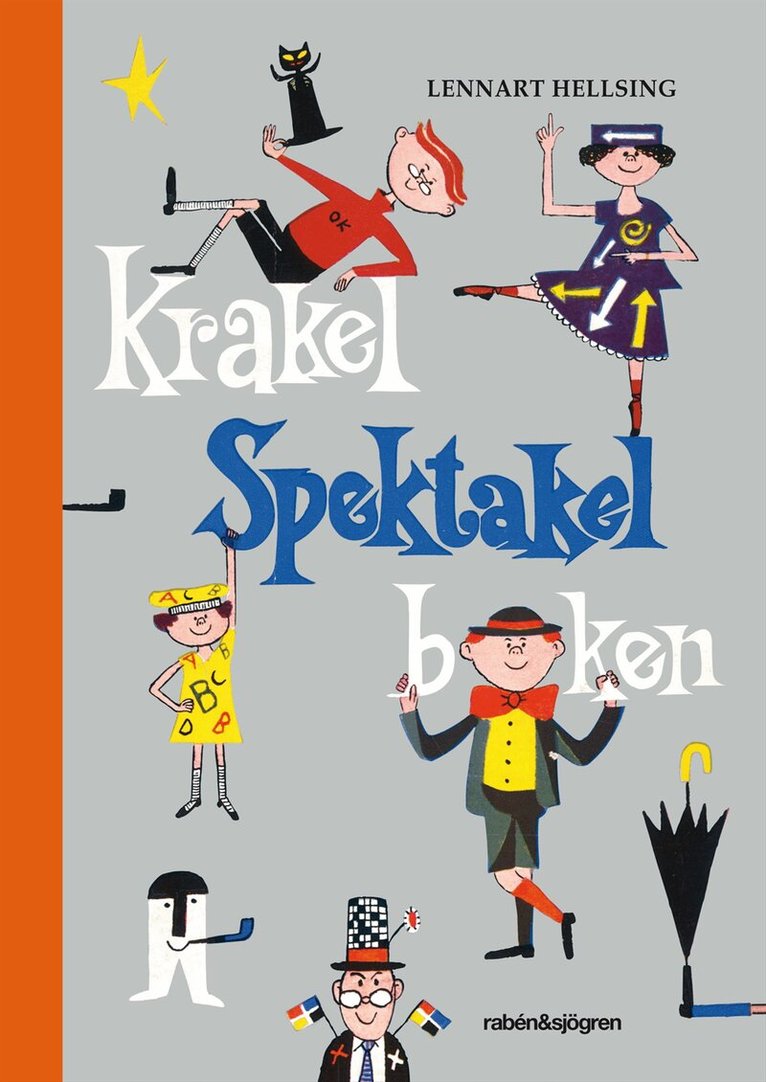 Lennart Hellsing - Krakel Spektakel-boken, Kartonnage
