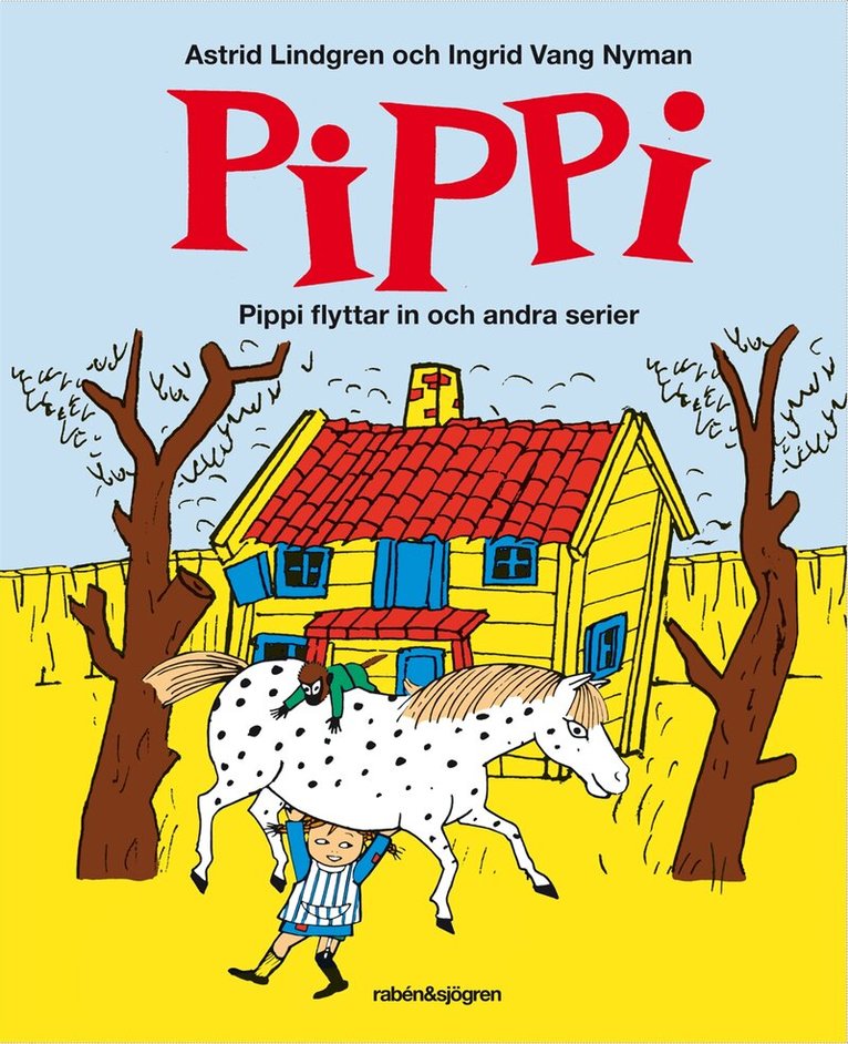 Astrid Lindgren - Pippi flyttar in och andra serier, Kartonnage