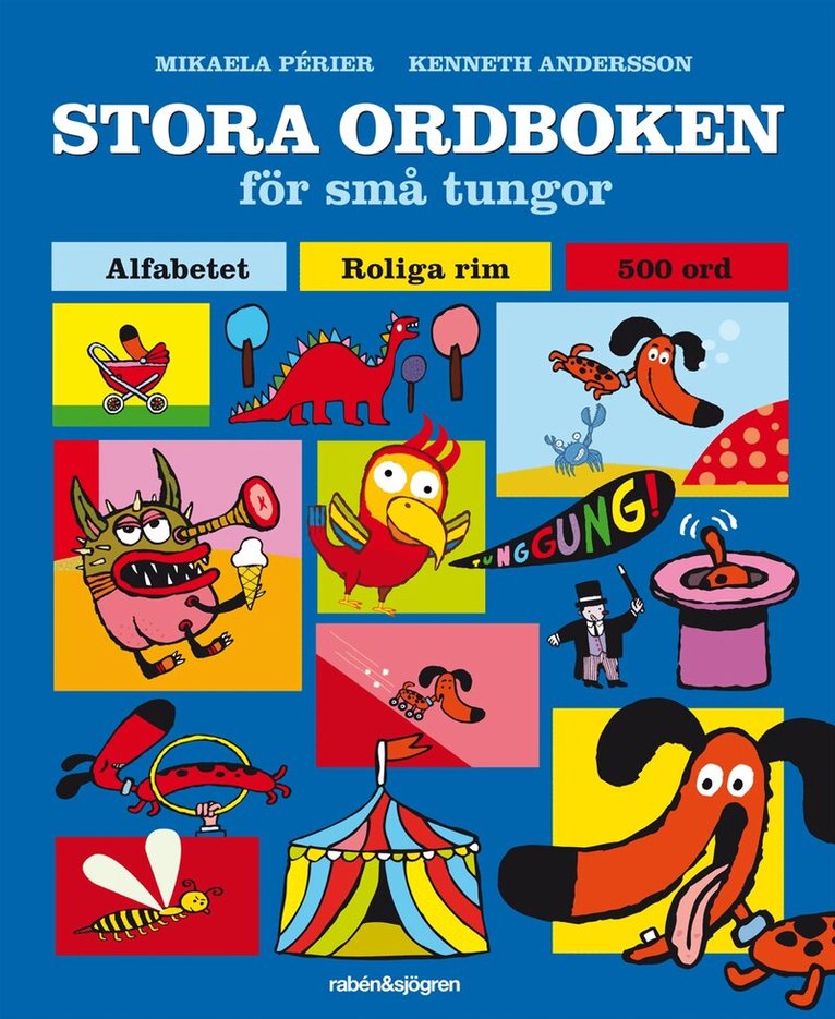 Mikaela Périer - Stora ordboken för små tungor, Kartonnage