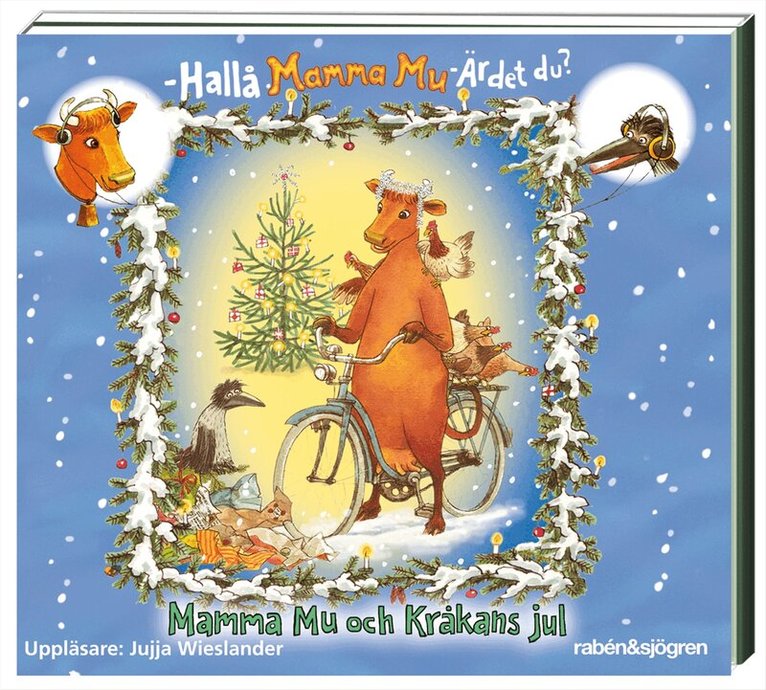 Jujja Wieslander - Hallå, Mamma Mu, är det du? : Mamma Mu och Kråkans jul, CD-bok