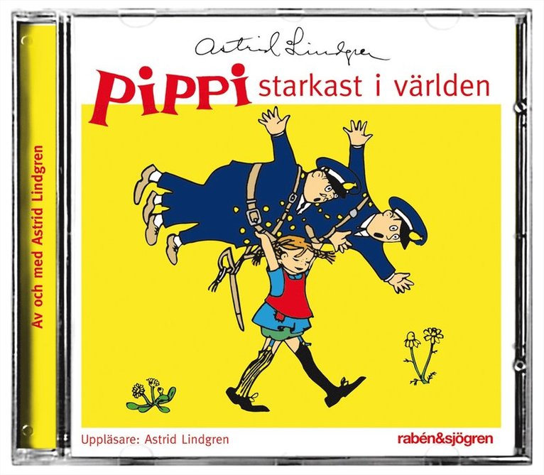 Astrid Lindgren - Pippi starkast i världen, CD-bok