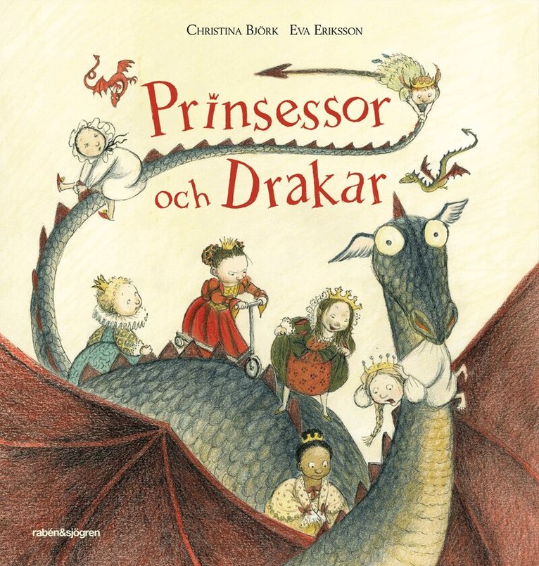 Christina Björk - Prinsessor och drakar, Kartonnage