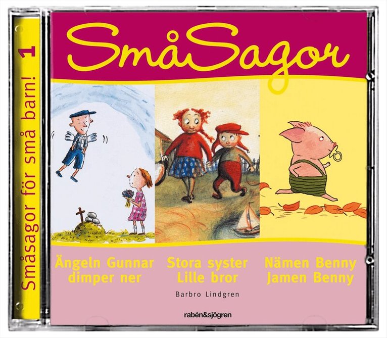 Barbro Lindgren - Småsagor 1, CD-bok