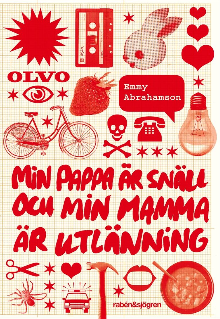 Emmy Abrahamson - Min pappa är snäll och min mamma är utlänning, Kartonnage