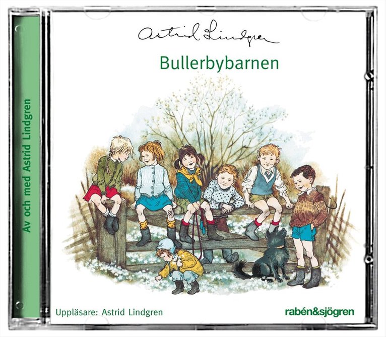 Astrid Lindgren - Bullerbybarnen, CD-bok