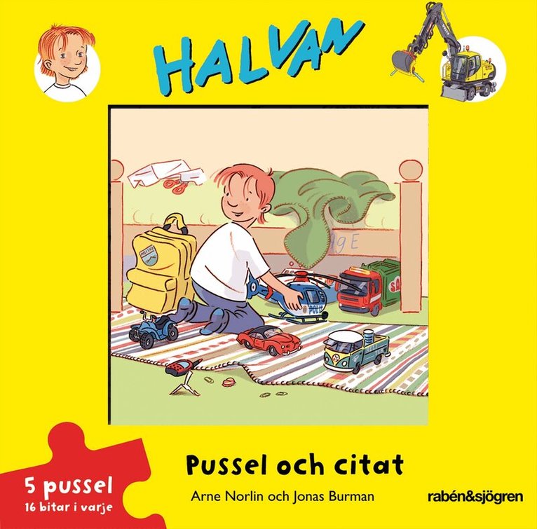 Arne Norlin - Halvan : pussel och citat, Övrigt