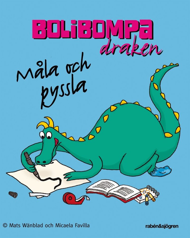 Mats Wänblad - Bolibompa - Måla och pyssla, Häftad