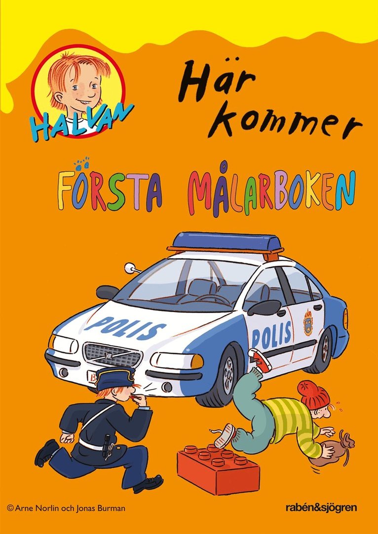 Arne Norlin - Här kommer första målarboken, Häftad