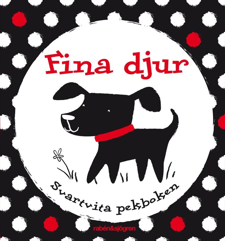 Fina djur : svartvita pekboken, Kartonnage