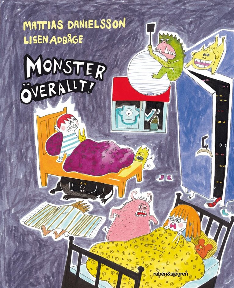 Mattias Danielsson - Monster överallt!, Inbunden