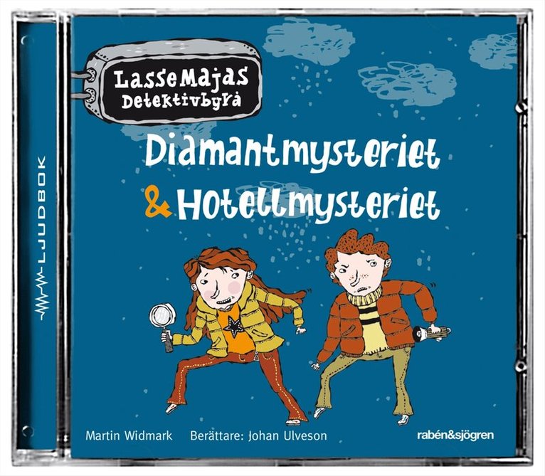 Martin Widmark - Diamantmysteriet & Hotellmysteriet, CD-bok
