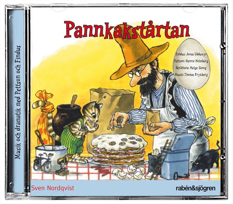Sven Nordqvist - Pettson och Pannkakstårtan, CD-bok