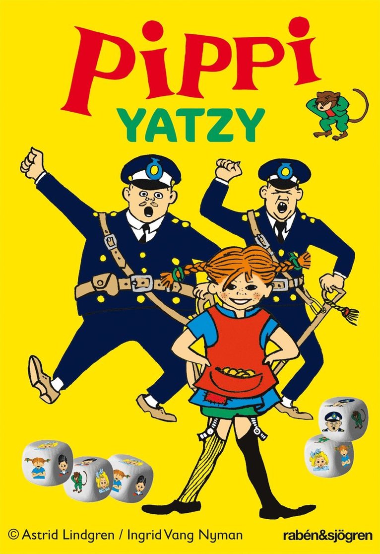 Astrid Lindgren - Pippi - Yatzy, Övrigt