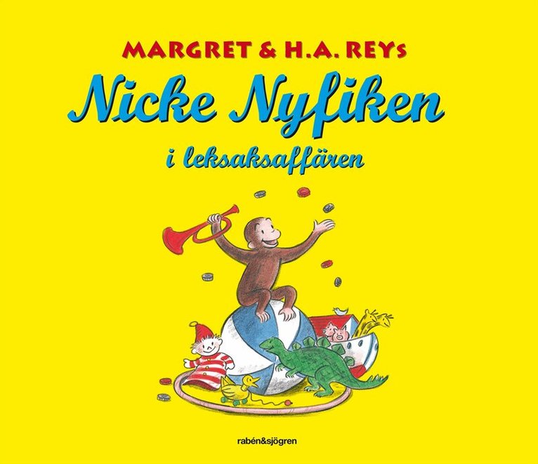 Margret Rey - Nicke Nyfiken i leksaksaffären, Kartonnage