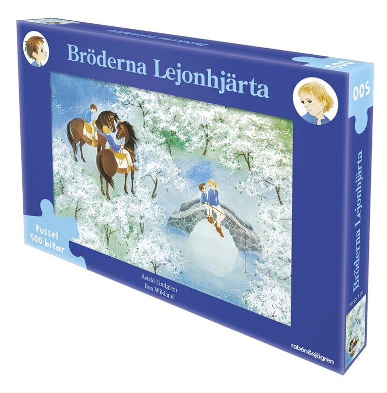 Astrid Lindgren - Bröderna Lejonhjärta - Pussel : 500 bitar, Övrigt