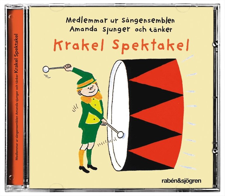 Lennart Hellsing - Krakel Spektakel, CD-bok