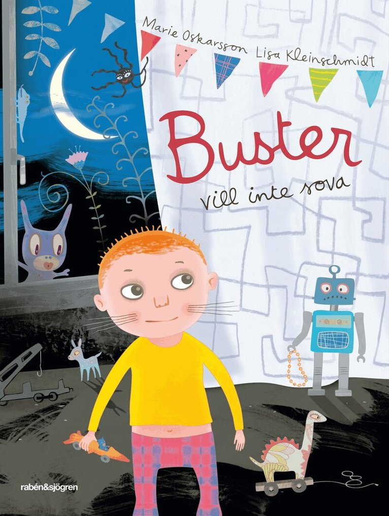 Marie Oskarsson - Buster vill inte sova, Kartonnage