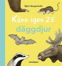 e-Bok Känn igen 25 däggdjur