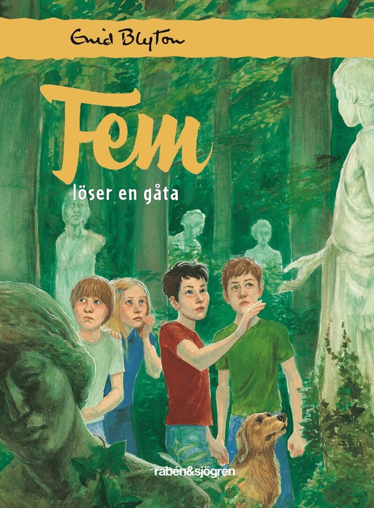 Enid Blyton - Fem löser en gåta, Kartonnage