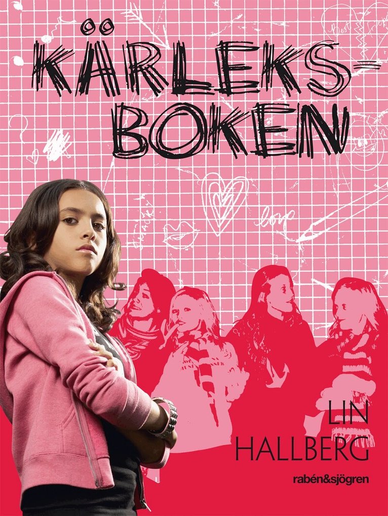 Lin Hallberg - Kärleksboken, Kartonnage