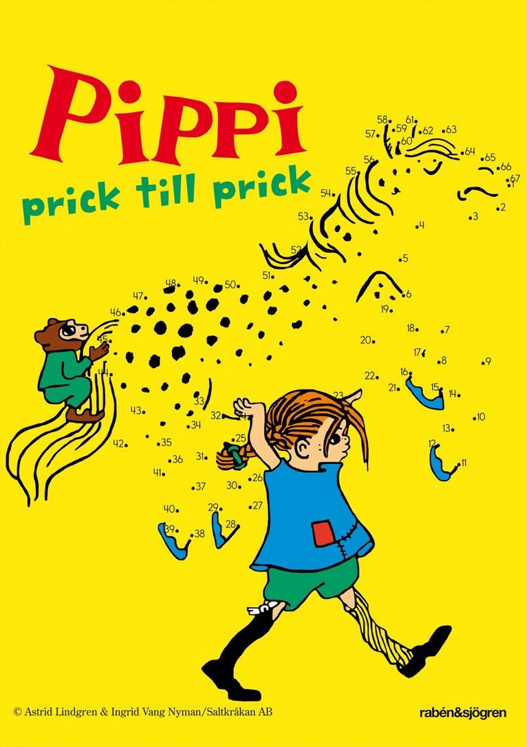 Astrid Lindgren - Pippi - Prick till prick, Övrigt