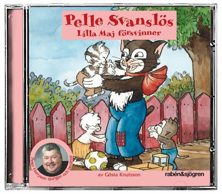 Gösta Knutsson - Pelle Svanslös - Lilla Maj försvinner, CD-bok